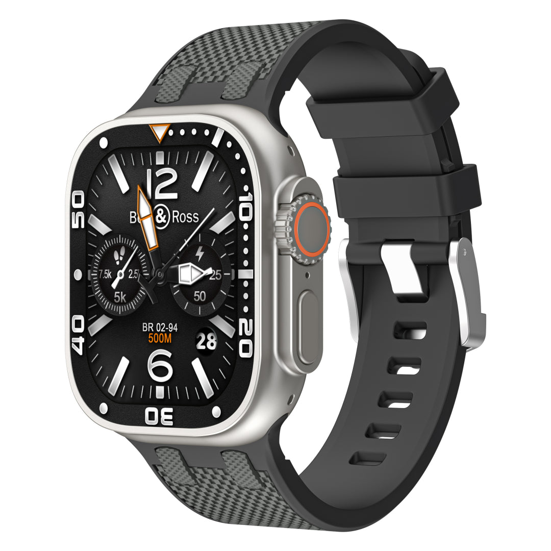 AP Two-color Silicone Band For Apple Watch